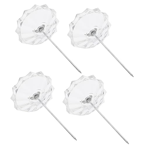 Gadpiparty 1 Satz Teiliges Transparenter Restaurant Quittungshalter Aus Stabilem Praktischer Tisch Check Spindle Mit Zuverlässiger Basis Für Küche Bar Büro Und Empfangsbereich 4 Stück von Gadpiparty