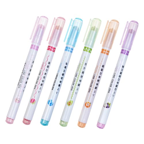Gadpiparty 1 Satz Textmarker-set Süße Highlighters Pastell Hervorhebung Schreibwaren Bußgeld Lineare Farbstifte Markierungen Für Tintenroller Schicke Marker Abs 6 Stück Gadpiparty 1 Satz Textmarker-set Süße Highlighters Pastell Hervorhebung Schreibwaren Bußgeld Lineare Farbstifte Markierungen Für Tintenroller Schicke Marker Abs 6 Stück von Gadpiparty