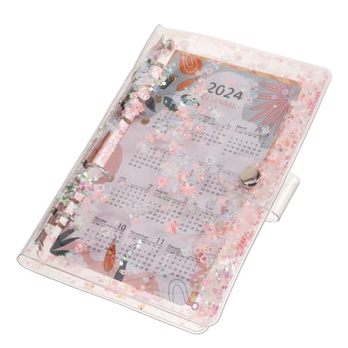 Gadpiparty 1 Satz Treibsandbuch Notizblock ungefüttert Notizbilder Pads notizzettel tragbares Loseblatt-Notizbuch wiederverwendbarer Planerordner flexibles Bindemittel Binder Notebook Plastik von Gadpiparty