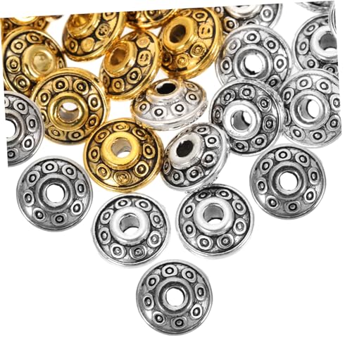 Gadpiparty 1 Satz Ufo -förmige Partition Groß Spacer Schmuck Sortiert Herstellung Perlen Armbandabstandshalter Lose Mehrzweckperle Perle Für Diy-armband Legierung 100 Stück Gadpiparty 1 Satz Ufo -förmige Partition Groß Spacer Schmuck Sortiert Herstellung Perlen Armbandabstandshalter Lose Mehrzweckperle Perle Für Diy-armband Legierung 100 Stück von Gadpiparty