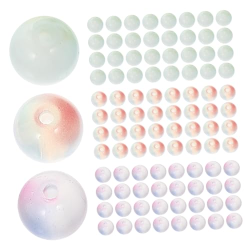 Gadpiparty 1 Satz Verglasierte Perlen Sortiert Abstandshalter Spacer Schmuck Gefärbt Reiz Handgefertigte Perlen Basteln Sie Diy-perlen Perlen-anhänger Diy Girlande Glasperle 150 Stück von Gadpiparty