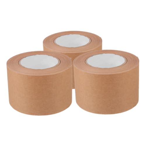 Gadpiparty 1 Satz Verstärktes Packband Braunes Gummiband Klebrig Wickeln Naht Verpackung Papier Klebeband Strapazierfähiges Versandklebeband Kraftpapier Light Brown 3rollen Gadpiparty 1 Satz Verstärktes Packband Braunes Gummiband Klebrig Wickeln Naht Verpackung Papier Klebeband Strapazierfähiges Versandklebeband Kraftpapier Light Brown 3rollen von Gadpiparty