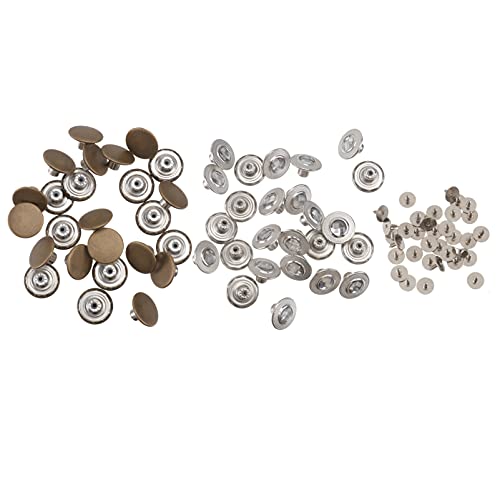 Gadpiparty 1 Satz Verstellbare Hosenknöpfe Druckknöpfe Für Jeans Nagelfrei Robust Für Diy Modeprojekte Und Hosenreparaturen Antik 50 Stück von Gadpiparty