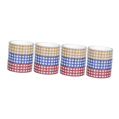 Gadpiparty 1 Satz Vintage Gittermuster Washi Tape Dekorative Klebebänder Für Notizbücher Scrapbooking Diy Projekte Und Mehr Kreative Sticker Für Bastelarbeiten 12rollen Gadpiparty 1 Satz Vintage Gittermuster Washi Tape Dekorative Klebebänder Für Notizbücher Scrapbooking Diy Projekte Und Mehr Kreative Sticker Für Bastelarbeiten 12rollen von Gadpiparty