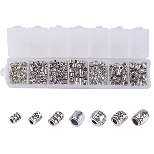 Gadpiparty 1 Satz Vintage Legierungs Spacer Perlen Anhänger Schmuck Zubehör Für Diy Und Armbänder Für Kreative Bastelprojekte Und Einzigartige Schmuckherstellung 260 Stück von Gadpiparty