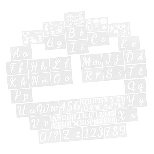 Gadpiparty 1 Satz Vorlage für Buchstaben Kalligraphie Malerei wiederverwendbar geometrische Schablone Handwerk Schablonenbriefe klein Textschablone das Haustier Weiß Gadpiparty 1 Satz Vorlage für Buchstaben Kalligraphie Malerei wiederverwendbar geometrische Schablone Handwerk Schablonenbriefe klein Textschablone das Haustier Weiß von Gadpiparty