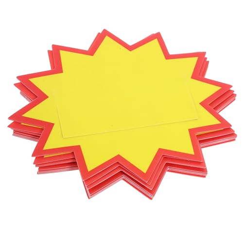 Gadpiparty 1 Satz Werbekarten Etiketten Etiketten Aufkleber Kleine Etiketten Schilder Für Den Einzelhandel Etiketten Laschen Werbeetiketten Einzelhandelsschilder Karten 10 Stück von Gadpiparty
