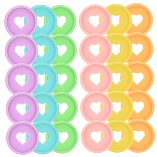 Gadpiparty 1 Satz Wiederverwendbare Buchringe Ringe Für Loseblattsammlungen Notizblöcke Und Indexkarten Für Schule Und Diy Projekte 30 Stück von Gadpiparty