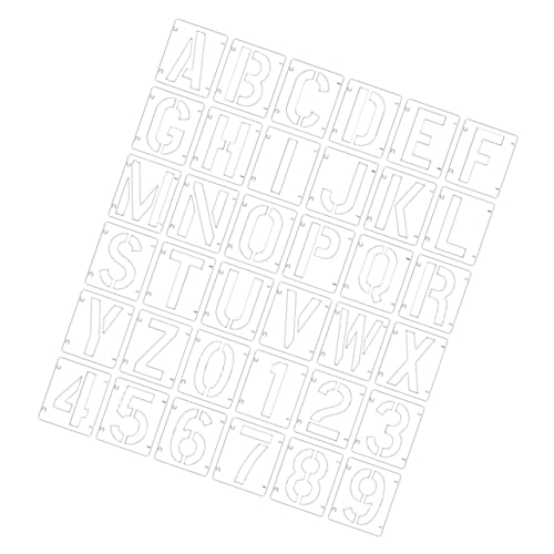 Gadpiparty 1 Satz Wiederverwendbaren Schablonen für Malvorlagen für Wandgestaltung Diy Projekte und Bastelarbeiten Einfach zu Reinigen und Vielseitig Einsetzbar Gadpiparty 1 Satz Wiederverwendbaren Schablonen für Malvorlagen für Wandgestaltung Diy Projekte und Bastelarbeiten Einfach zu Reinigen und Vielseitig Einsetzbar von Gadpiparty
