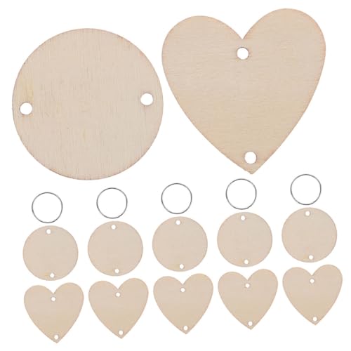 Gadpiparty 1 Satz Zubehör Für Kalender-aufhängetafeln Runde Holzausschnitte Holzscheiben Mit Löchern Holzverzierungsrohlinge Unfertige Holzanhänger Scheibenanhänger Aus Holz Hölzern Beige Gadpiparty 1 Satz Zubehör Für Kalender-aufhängetafeln Runde Holzausschnitte Holzscheiben Mit Löchern Holzverzierungsrohlinge Unfertige Holzanhänger Scheibenanhänger Aus Holz Hölzern Beige von Gadpiparty