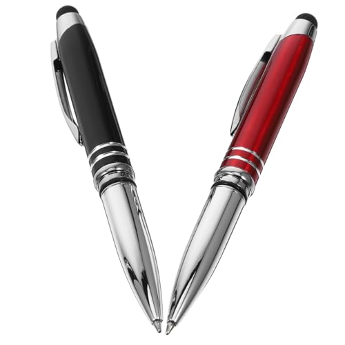 Gadpiparty 1 Satz -lichtstifte Tipp Stifte Für Touchscreen Kugelschreiber Mit -licht Stifte Mit Licht Stift Mit Beleuchteter Spitze Tragbarer Schreibstift Zeichenstifte Metall 4 Stück von Gadpiparty