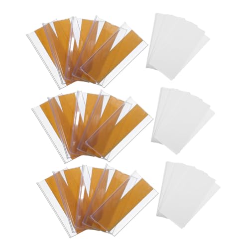 Gadpiparty 1 Satz transparente Etikettenhalter Mülleimer Schublade wiederverwendbar Inhaber Veranstalter ziehen um groß Kunststoffanhänger zum Etikettieren selbstklebende Regaletiketten PVC Gadpiparty 1 Satz transparente Etikettenhalter Mülleimer Schublade wiederverwendbar Inhaber Veranstalter ziehen um groß Kunststoffanhänger zum Etikettieren selbstklebende Regaletiketten PVC von Gadpiparty