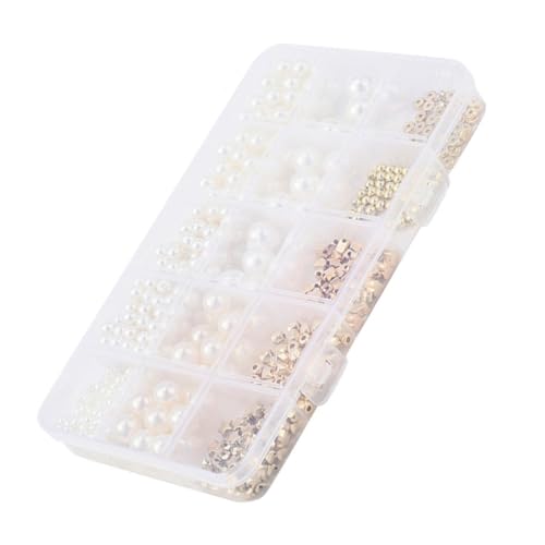 Gadpiparty 1 Schachtel DIY Spacer Perlen Bastelperlen für Schmuckherstellung Leichte und Perlen für Armbänder und Zubehör für DIY Projekte Verschiedenen Farben von Gadpiparty