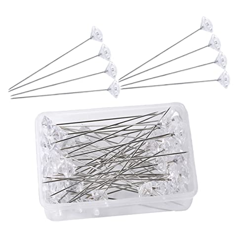 Gadpiparty 1 Schachtel Diamond -Positionierungsnadel Stifte Diamant gerader Stift Kopfstift selber Machen Anstecknadel zur Korsagenherstellung Quiltnadeln Plastik Transparent Gadpiparty 1 Schachtel Diamond -Positionierungsnadel Stifte Diamant gerader Stift Kopfstift selber Machen Anstecknadel zur Korsagenherstellung Quiltnadeln Plastik Transparent von Gadpiparty