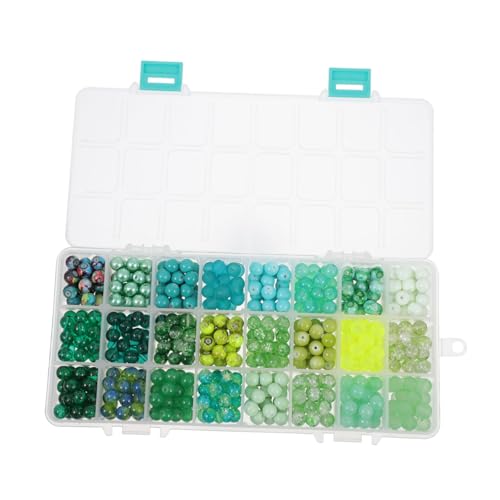 Gadpiparty 1 Schachtel Diy Glasperlen Farben Gradient Runde Perlen für Armband Schmuckherstellung ca Hochwertiges Material Bastelprojekte und Familienaktivitäten von Gadpiparty