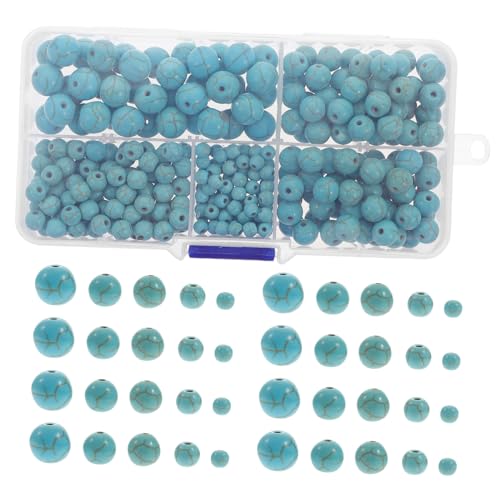 Gadpiparty 1 Schachtel Diy Runde Lose Perlen Naturstein Spacer Perlen für Handgemachte Schmuckherstellung zum Auffädeln von Armbändern und Ketten Bastelmaterialien für Dekoration und Gadpiparty 1 Schachtel Diy Runde Lose Perlen Naturstein Spacer Perlen für Handgemachte Schmuckherstellung zum Auffädeln von Armbändern und Ketten Bastelmaterialien für Dekoration und von Gadpiparty