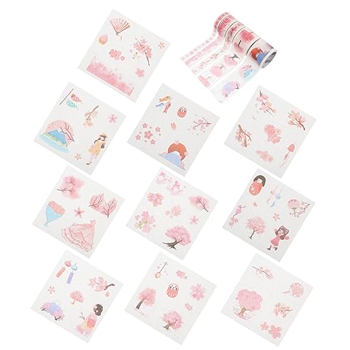 Gadpiparty 1 Schachtel Handbuch-Aufkleber scrapbooking zubehör the washi tape tape Bastelband dekorativ Scrapbooking-Klebeband selber machen Aufkleber aus Washi-Papier DIY Washi Tapes Gadpiparty 1 Schachtel Handbuch-Aufkleber scrapbooking zubehör the washi tape tape Bastelband dekorativ Scrapbooking-Klebeband selber machen Aufkleber aus Washi-Papier DIY Washi Tapes von Gadpiparty