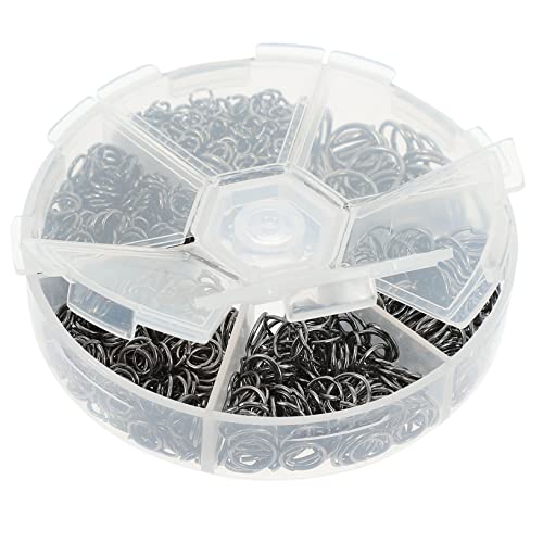 Gadpiparty 1 Schachtel Metall Spaltringe für Diy Schmuck Offene Biegeringe für Armbänder und Schlüsselanhänger Langlebig und Robust Schmuckherstellung und Bastelprojekte von Gadpiparty