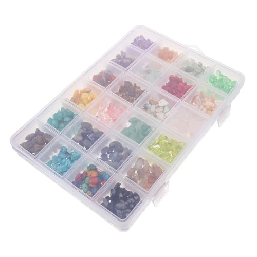 Gadpiparty 1 Schachtel Unregelmäßige Natursteinperlen für DIY Schmuckherstellung Box mit Bastelperlen für Armbänder und Vielseitige Dekoration Leicht und Langlebig für Projekte Gadpiparty 1 Schachtel Unregelmäßige Natursteinperlen für DIY Schmuckherstellung Box mit Bastelperlen für Armbänder und Vielseitige Dekoration Leicht und Langlebig für Projekte von Gadpiparty