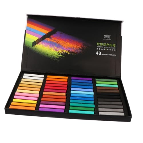 Gadpiparty 1 Set Farbige Kreide Malpastelle Farbige Pastelle Malkreiden Künstlerpastelle Skizzierkreide Skizzierwerkzeuge Zeichenbedarf Skizzierpastelle Kalkstein von Gadpiparty