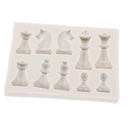Gadpiparty 1 Set Schachform Schlüsselherstellung Internationale Schachformen Für Schach Harz Schachbrettform Schachformformen Schachgussformen Silikonform Silikonform Schach DIY von Gadpiparty