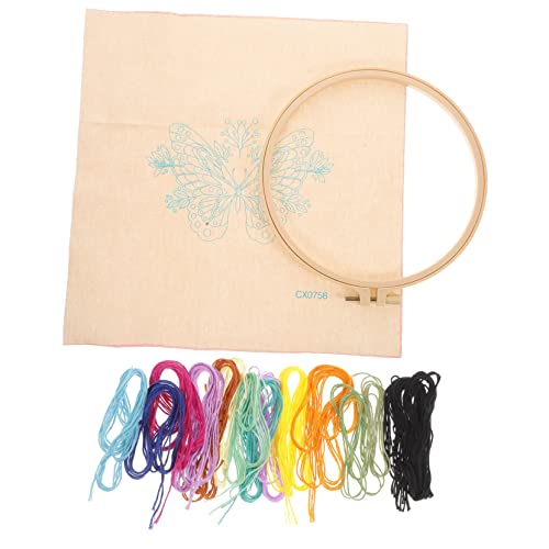 Gadpiparty 1 Set Schmetterlings Blumen Sticktasche Sticksets Kreuzstich Sets Stickübungszubehör Handarbeitsbedarf Stickset Für Anfänger Handarbeitsset Aus Polyester Gadpiparty 1 Set Schmetterlings Blumen Sticktasche Sticksets Kreuzstich Sets Stickübungszubehör Handarbeitsbedarf Stickset Für Anfänger Handarbeitsset Aus Polyester von Gadpiparty