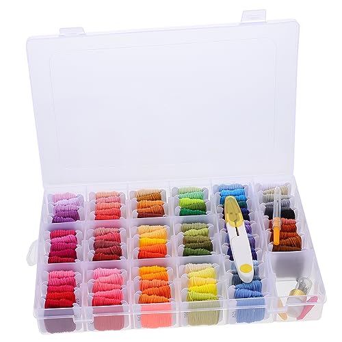 Gadpiparty 1 Set Stickgarn Set Nähstiche Starter Anfänger Stich Sets Für Erwachsene Kreuzherstellung Stoffnadeln Party Nähen Stickartikel Kunststoff von Gadpiparty