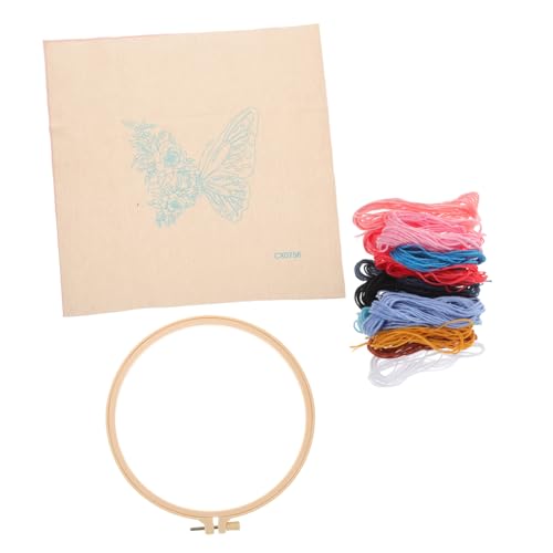 Gadpiparty 1 Set Stickmaterialpaket Anfänger Bastelnadeln Kits Stickset Erwachsene Crewel Cross Stoffstickerei Werkzeugset Material Für Stickerei Handarbeiten Zubehör Polyester Gadpiparty 1 Set Stickmaterialpaket Anfänger Bastelnadeln Kits Stickset Erwachsene Crewel Cross Stoffstickerei Werkzeugset Material Für Stickerei Handarbeiten Zubehör Polyester von Gadpiparty