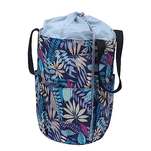 Gadpiparty 1 Stück Aufbewahrungstasche aus Wolle Strickwerkzeugtasche mit Häkelgarntasche klein für Die aufbewahrungssack storage pockets Strickwerkzeug-Organizer Woll-Organizer Oxford-Stoff von Gadpiparty