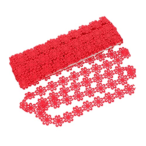 Gadpiparty 1 Stück Diy Spitzenband Große Rote Spitzenapplikation für Handarbeiten Kleidung Haarschleifen und Dekorationen Langlebiges Material Vielseitig Einsetzbar Hautfreundlich Gadpiparty 1 Stück Diy Spitzenband Große Rote Spitzenapplikation für Handarbeiten Kleidung Haarschleifen und Dekorationen Langlebiges Material Vielseitig Einsetzbar Hautfreundlich von Gadpiparty