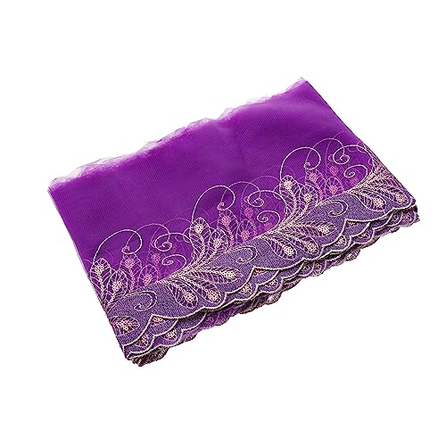 Gadpiparty 1 Stück Farbiges Zubehör für Puppenbekleidung Handgemachte Spitze DIY Kleider Dekorative Spitze für Puppenoutfits von Gadpiparty