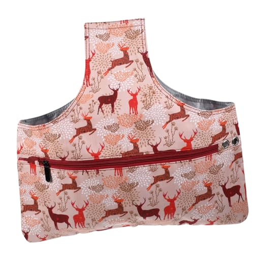Gadpiparty 1 Stück Große Kapazität Strickwerkzeug Aufbewahrungstasche mit Modischem Design für Kreative Projekte zur Organisation von Häkelnadeln und Strickzubehör von Gadpiparty