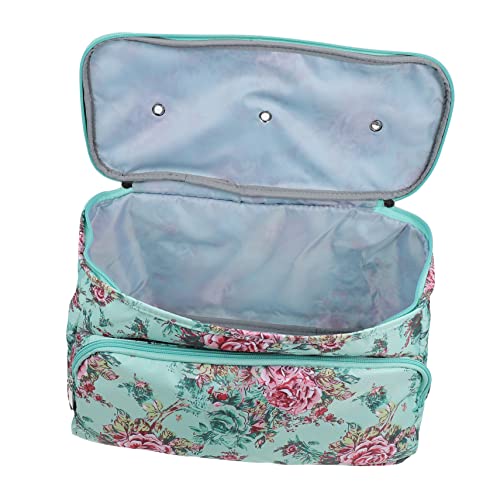 Gadpiparty 1 Stück Große Stricktasche Oxford Langlebige Aufbewahrung für Häkelnadeln und Nähzubehör für Strick und Stickanfänger mit Praktischen Fächern für Kleine Werkzeuge von Gadpiparty
