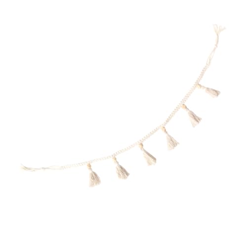 Gadpiparty 1 Stück Hängende Quasten Dekoration Baumwolle Beige Boho Wandbehang für Kinderzimmer Vielseitig Einsetzbar Wanddeko oder Weiche Haptik für Zuhause Hochzeiten und Partys Gadpiparty 1 Stück Hängende Quasten Dekoration Baumwolle Beige Boho Wandbehang für Kinderzimmer Vielseitig Einsetzbar Wanddeko oder Weiche Haptik für Zuhause Hochzeiten und Partys von Gadpiparty