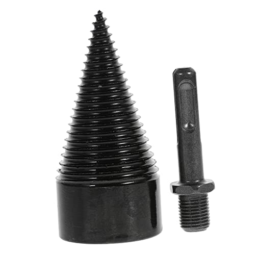 Gadpiparty 1 Stück Holzspalter Bohrer Elektrisches Werkzeug für Effektives Holzspalten Runder Schaft Einfach zu Bedienen für Haushalt und Outdoor Hochwertiges Material von Gadpiparty