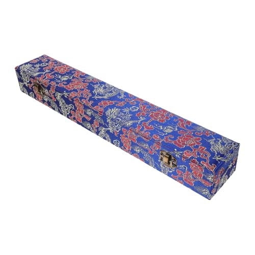 Gadpiparty 1 Stück Kalligrafie- und Malkasten Kalligraphie -Schriftrollenbehälter lagercontainer vorratsbehälter staffelei Scroll-Organizer Aufbewahrungsbox für Bildrollen HDF Blue von Gadpiparty
