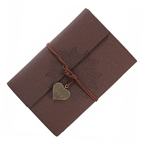 Gadpiparty 1 Stück Retro Notizbuch mit Seilbindung Kreatives Reisetagebuch für Lehrer und Studenten Dunkelbraun Praktisch für Alltag Planung Gadpiparty 1 Stück Retro Notizbuch mit Seilbindung Kreatives Reisetagebuch für Lehrer und Studenten Dunkelbraun Praktisch für Alltag Planung von Gadpiparty