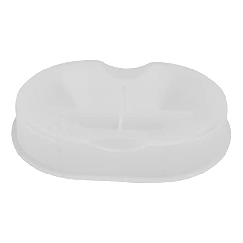 Gadpiparty 1 Stück Silikon Ellipse Seifenbox Form DIY Seifenaufbewahrungsbox Silikonform für Seifenherstellung Zufälliger Stil für Heim und Bastelprojekte von Gadpiparty