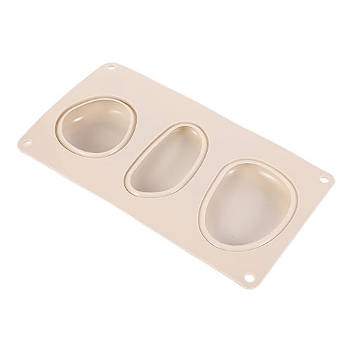 Gadpiparty 1 Stück Silikon Gießform für Ovaler Vielseitig Einsetzbar für Diy Seifenherstellung und Leicht zu Reinigen Gestaltungsmöglichkeiten Bunten Farben Zufällige Farbe von Gadpiparty