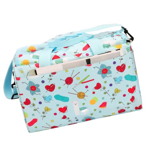 Gadpiparty 1 Stück Strickaufbewahrungstasche Praktische Oxford Handtasche für Diy und Strickutensilien Tragbare und Langlebige Aufbewahrungstasche mit Reißverschluss Geeignet für Haushalts Gadpiparty 1 Stück Strickaufbewahrungstasche Praktische Oxford Handtasche für Diy und Strickutensilien Tragbare und Langlebige Aufbewahrungstasche mit Reißverschluss Geeignet für Haushalts von Gadpiparty