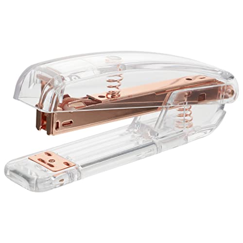 Gadpiparty 1 Stück Transparente Heftmaschine Roségold Einfacher Heftgerät für Büro und Schule Geeignet für Buchbindung Stilvolle Schreibtischdekoration Gadpiparty 1 Stück Transparente Heftmaschine Roségold Einfacher Heftgerät für Büro und Schule Geeignet für Buchbindung Stilvolle Schreibtischdekoration von Gadpiparty