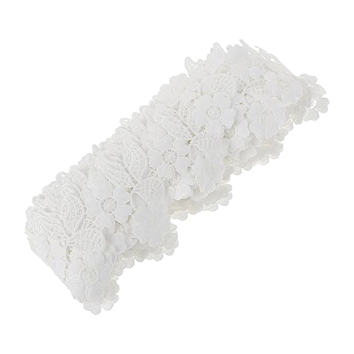 Gadpiparty 1 Stück Wasserlösliches Stickerei Spitzenband Dekoratives Blütenbordüre für Diy Kleidung und Bastelprojekte Yards für Näharbeiten Gadpiparty 1 Stück Wasserlösliches Stickerei Spitzenband Dekoratives Blütenbordüre für Diy Kleidung und Bastelprojekte Yards für Näharbeiten von Gadpiparty