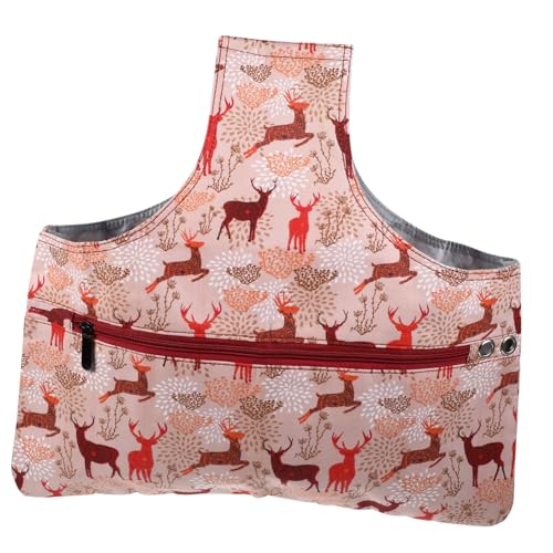Gadpiparty 1 Stück Wolltasche leichte Stricktasche hausgemacht Tasche für Strickprojekte Lagerung Garnhalter handarbeitstasche gewebesäcke Strickhandtasche Nähwerkzeug-Organizer Oxford-Stoff von Gadpiparty