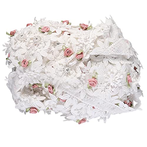 Gadpiparty 1 Stück Yards Hochwertige Stickerei Spitze Trim für Rocksaum Diy Dekorative für Hochzeiten und Modezubehör Gadpiparty 1 Stück Yards Hochwertige Stickerei Spitze Trim für Rocksaum Diy Dekorative für Hochzeiten und Modezubehör von Gadpiparty