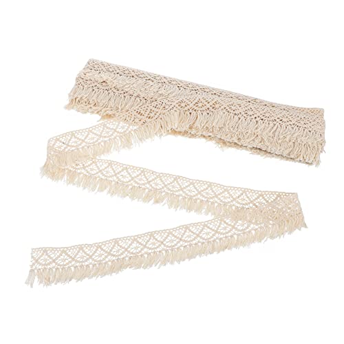 Gadpiparty 10 Accessoires Mit Quastenspitze Randbesatz Mit Quasten Dekoration Grenze Nähen Blumen Kleidung Hochzeit Stoffspitze Gekräuselter, Plissierter Spitzenstoff Für Baumwollfaden Beige Gadpiparty 10 Accessoires Mit Quastenspitze Randbesatz Mit Quasten Dekoration Grenze Nähen Blumen Kleidung Hochzeit Stoffspitze Gekräuselter, Plissierter Spitzenstoff Für Baumwollfaden Beige von Gadpiparty