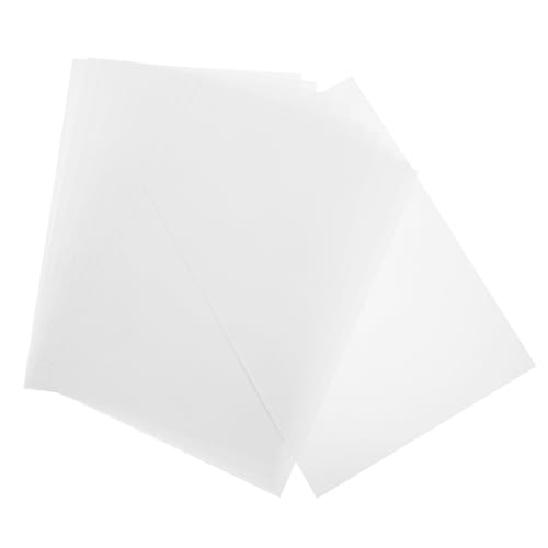 Gadpiparty 10 Blatt A4 Laserdruckmaterial Briefgröße Vinyl Bedruckbares Material Diy Liefert Pvc Weiß Gadpiparty 10 Blatt A4 Laserdruckmaterial Briefgröße Vinyl Bedruckbares Material Diy Liefert Pvc Weiß von Gadpiparty
