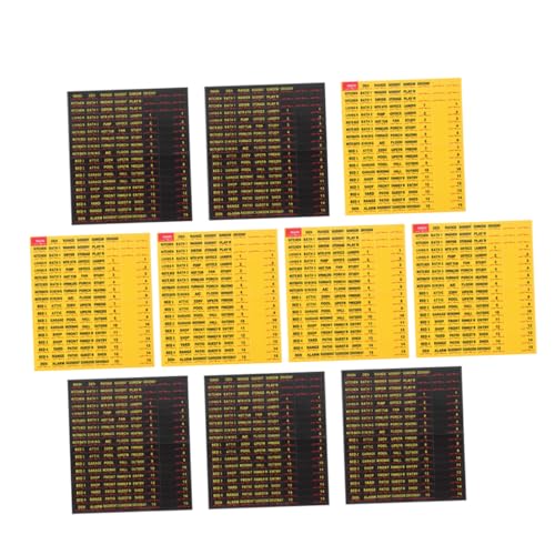 Gadpiparty 10 Blatt Leistungsschalter -tags Etiketten Wechseln Etikett Lichtschalter Etikettenaufkleber Für Das Etiketten Für Schalttafeln Aufkleber Für Die Schule Papier Gadpiparty 10 Blatt Leistungsschalter -tags Etiketten Wechseln Etikett Lichtschalter Etikettenaufkleber Für Das Etiketten Für Schalttafeln Aufkleber Für Die Schule Papier von Gadpiparty