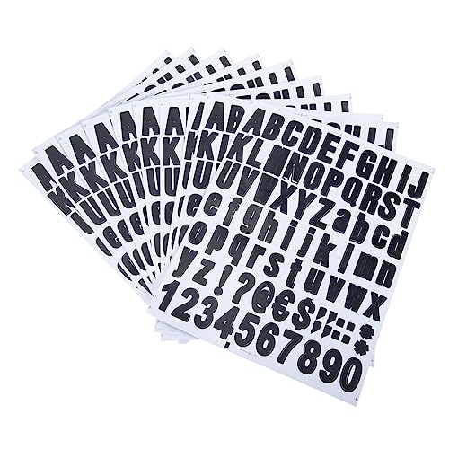 Gadpiparty 10 Blatt Selbstklebende Adressnummern Aufkleber Diy Buchstaben Zahlen Aufkleber für Briefkasten und Beschilderung Wetterfestes Geeignet für Gläser Schilder und Scrapbooking Gadpiparty 10 Blatt Selbstklebende Adressnummern Aufkleber Diy Buchstaben Zahlen Aufkleber für Briefkasten und Beschilderung Wetterfestes Geeignet für Gläser Schilder und Scrapbooking von Gadpiparty