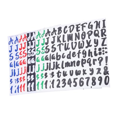 Gadpiparty 10 Blatt Selbstklebende Alphabet Aufkleber PVC Buchstabensticker Wetterfest und Ölbeständig Farben Grün Dunkelblau Rot für Kreative Beschriftungen und Diy Projekte Gadpiparty 10 Blatt Selbstklebende Alphabet Aufkleber PVC Buchstabensticker Wetterfest und Ölbeständig Farben Grün Dunkelblau Rot für Kreative Beschriftungen und Diy Projekte von Gadpiparty