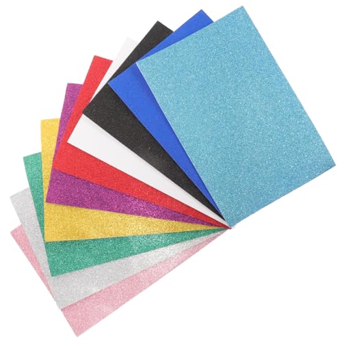 Gadpiparty 10 Blatt Selbstklebende Bastelschaumblätter Glitzer Schaumstoffplatten für DIY Projekte Karten und Dekorationen Vielseitig Einsetzbar für Hochzeiten Partys und Bastelarbeiten Gadpiparty 10 Blatt Selbstklebende Bastelschaumblätter Glitzer Schaumstoffplatten für DIY Projekte Karten und Dekorationen Vielseitig Einsetzbar für Hochzeiten Partys und Bastelarbeiten von Gadpiparty